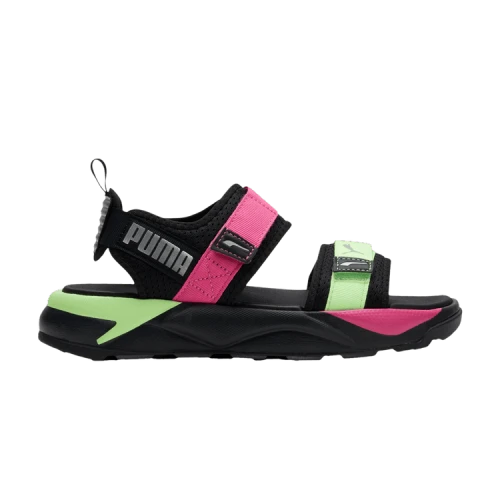Puma RS-Sandal Glow in the Dark Black Pink Lime (Women's)
