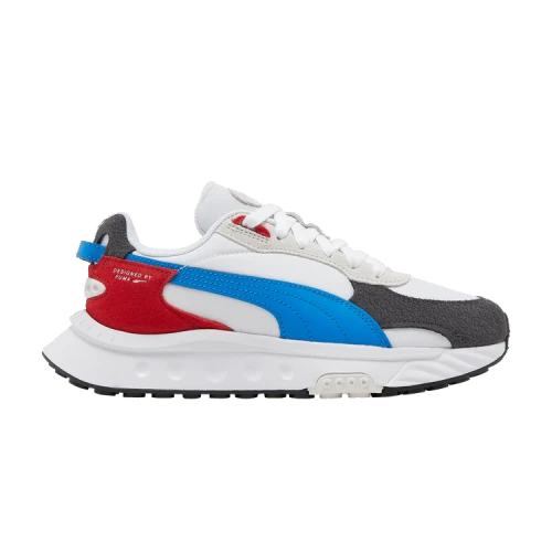 (GS) PUMA Wild Rider Rollin 'Ebony White'
