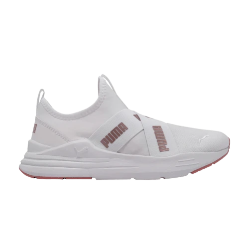 Puma Wired Run Slip-On 'White Rose Gold' (Women's)