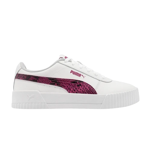 PUMA Carina Leather FS 'Snakeskin - Persian Red' (Women's)