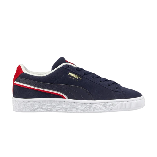 (GS) PUMA Suede Triplex 'Peacoat High Risk Red'