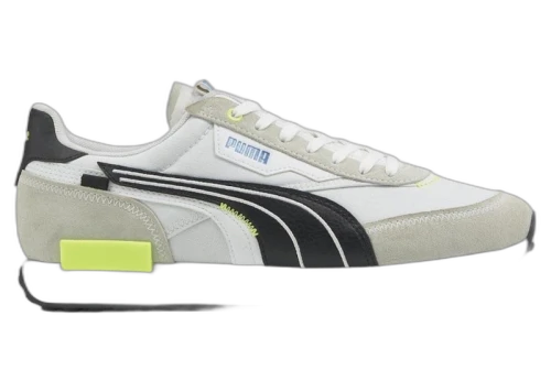 Puma Future Rider Displaced White Black Bluemazing
