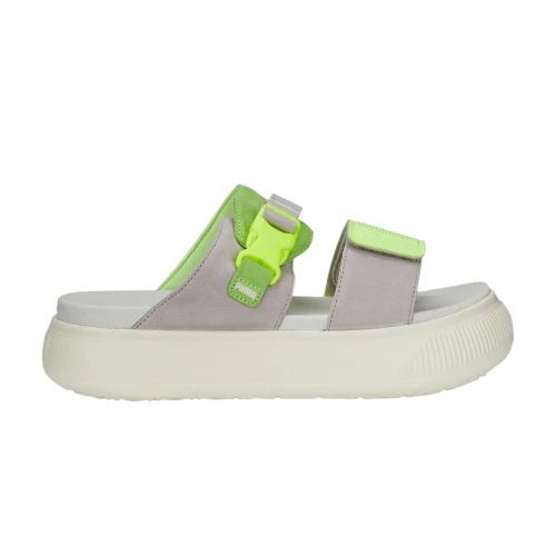 PUMA Suede Mayu Sandal 'Fast Yellow Marble' (Women's)