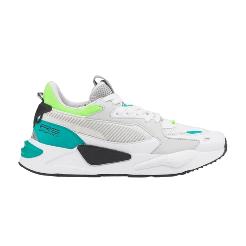 PUMA RS-Z Core 'White Harbor Mist Spectra Green'