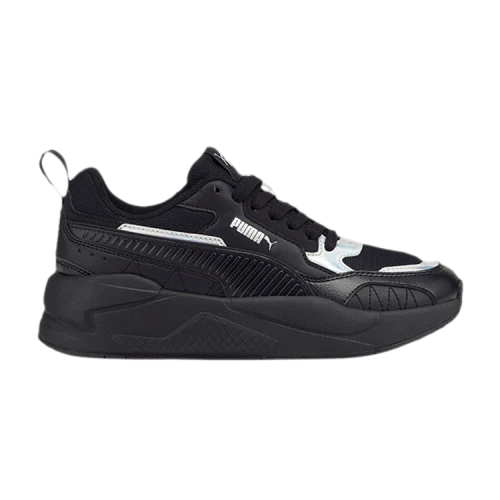 Puma X-Ray 2 Square Glow Jr 'Black Silver'