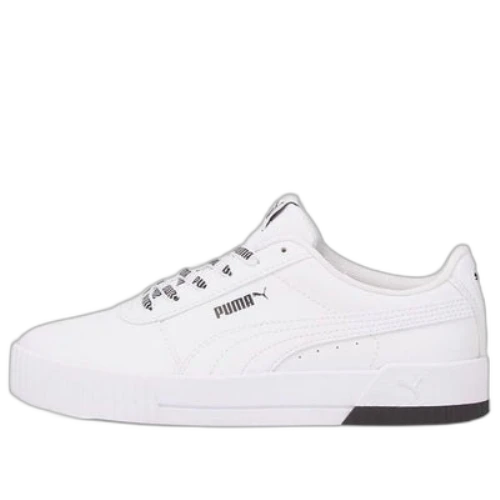 PUMA Carina Logomania Sneakers White/Black (Women's)