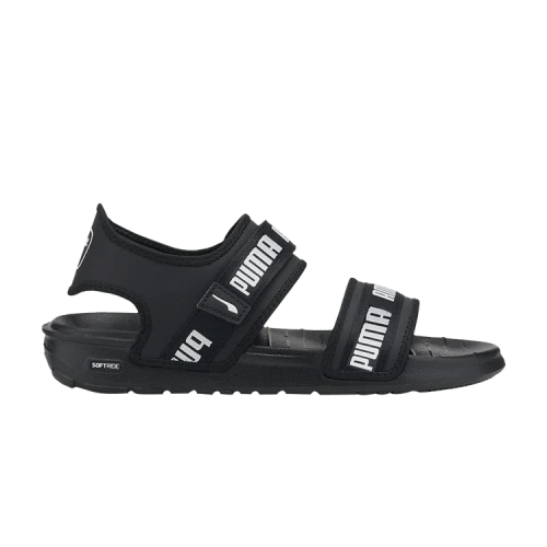PUMA Softride Slide 'Wordmark - Black White' (Women's)