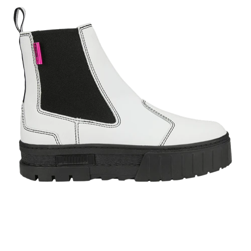 PUMA Mayze Pop Chelsea Boot 'White Black' (Women's)