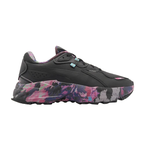 PUMA Orkid 'Floral - Black Elektro Aqua' (Women's)