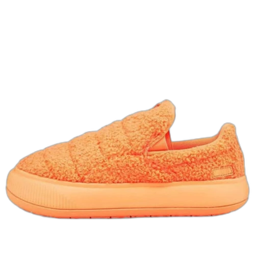 PUMA Suede Mayu Slip-On 'Teddy - Neon Citrus' (Women's)
