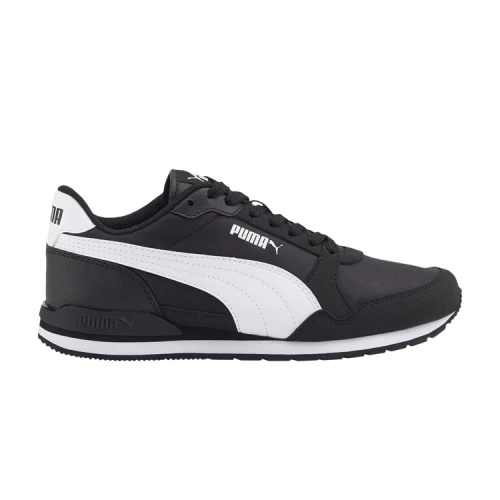 PUMA ST Runner v3 Nylon Big Kid 'Black White'