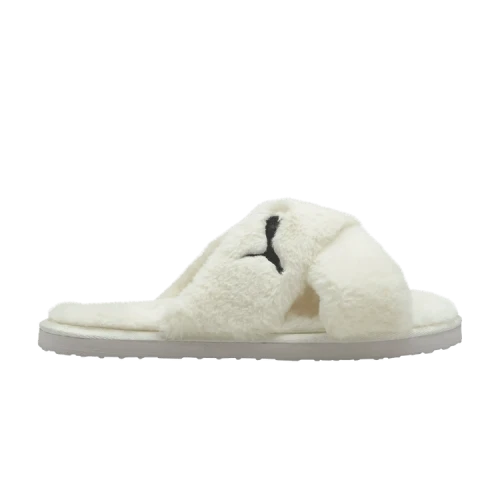 PUMA Fluff X Strap Slide 'Whisper White' (Women's)