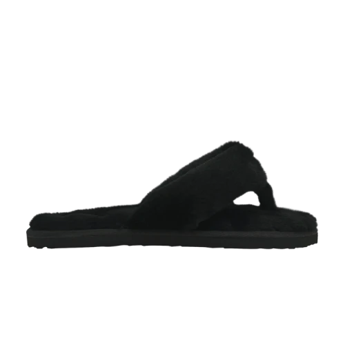 PUMA Fluff Flip Slide 'Black Team Gold' (Women's)