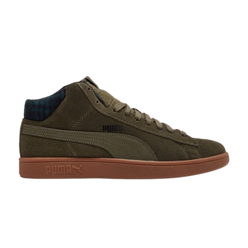 PUMA Smash v2 Mid WTR 'Plaid - Pebble'
