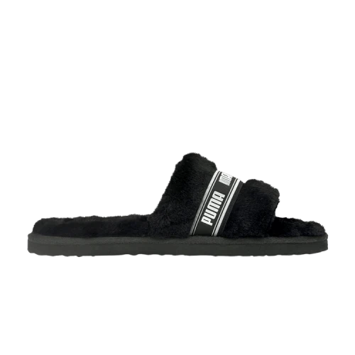PUMA Fluff Slide Jr 'Black'