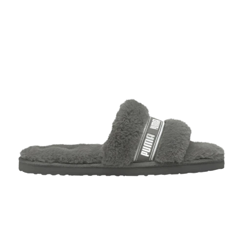 PUMA Fluff Slide Jr 'Charcoal Grey'