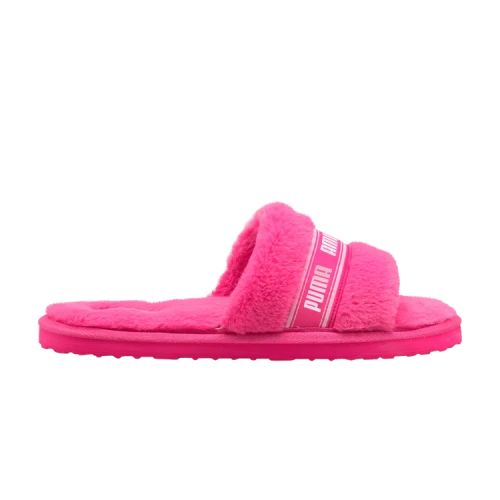 PUMA Fluff Slide Jr 'Fluo Pink'