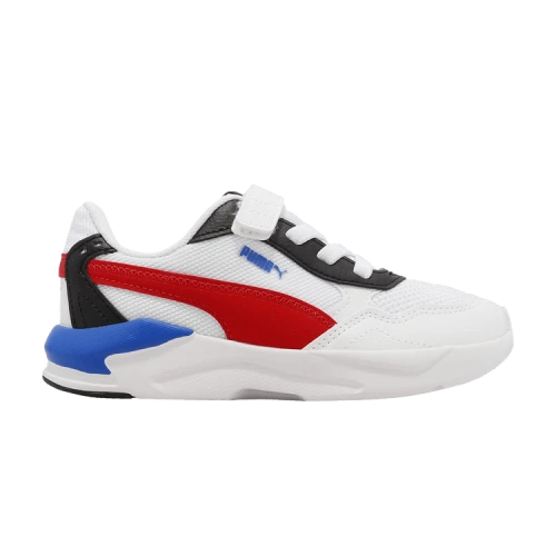 PUMA X-Ray Speed Lite AC Little Kid 'White High Risk Red Blue'