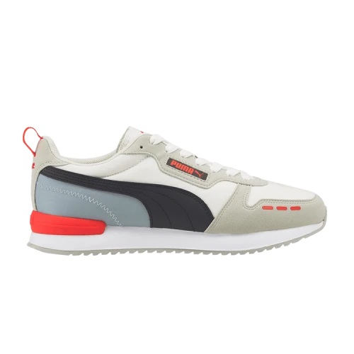 PUMA R78 Mesh 'Vaporous Grey High Risk Red'
