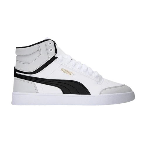 PUMA Shuffle Mid WTR 'White Black'