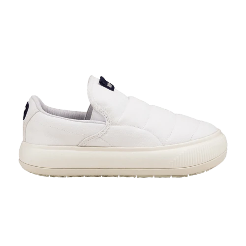 PUMA Suede Mayu Slip-On Canvas 'White Marshmallow' (Women's)
