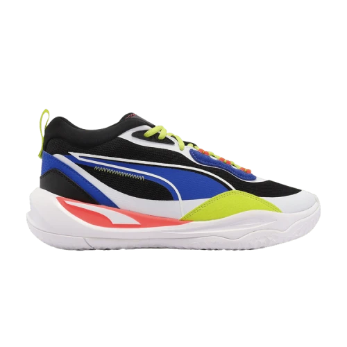 PUMA Playmaker 'Black Royal Lime'