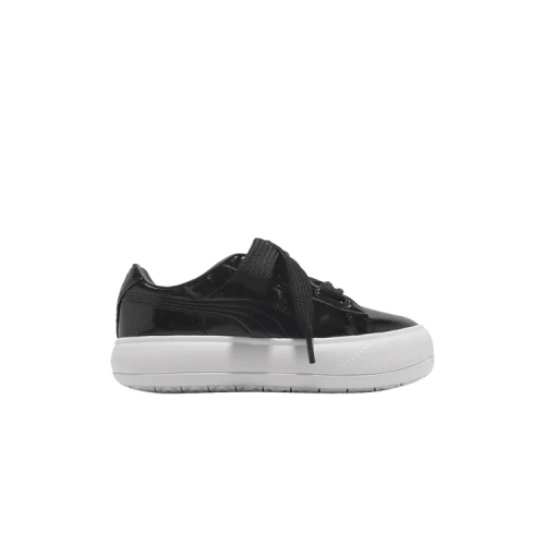 PUMA Suede Mayu Heart Patent 'Black White' (Women's)