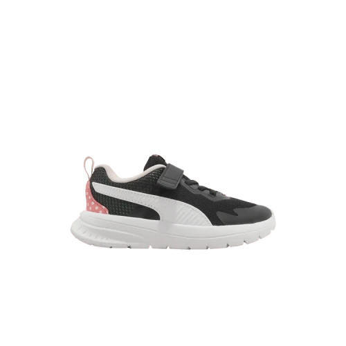 Puma Evolve Run Glitter AC Jr 'Black White'