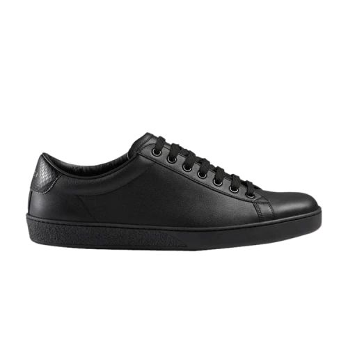 Gucci Leather Low 'Black'