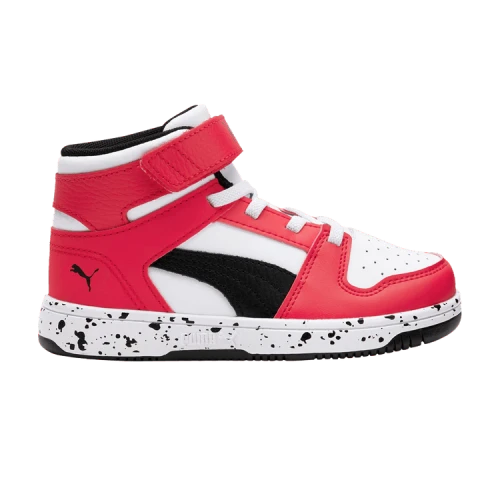 PUMA Rebound LayUp Little Kid 'Speckled - High Risk Red'