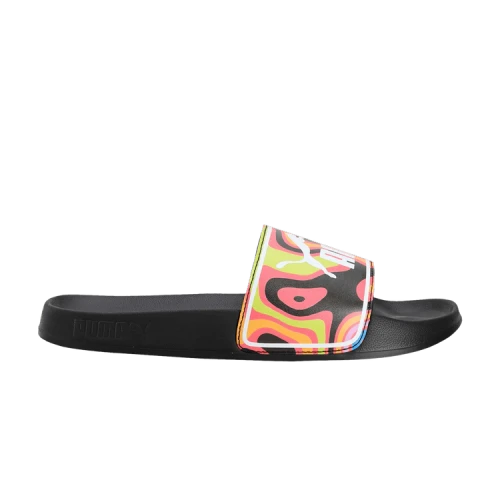 PUMA Leadcat 2.0 Graffiti Slide 'Black'