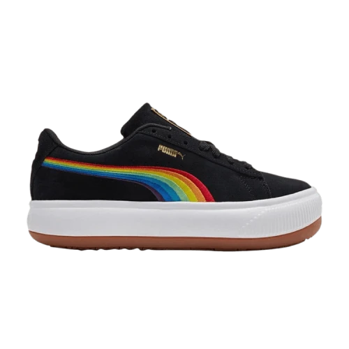 PUMA Suede Mayu 'Rainbow - Black' (Women's)