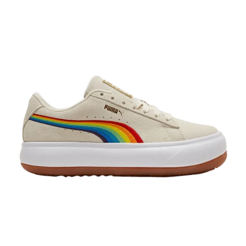 PUMA Suede Mayu 'Rainbow - Whisper White' (Women's)
