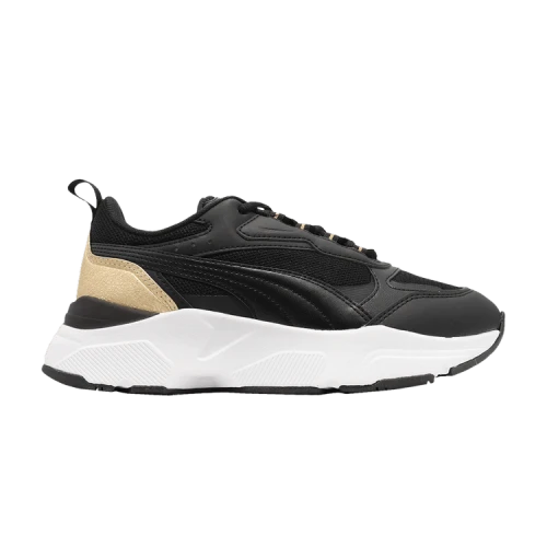 PUMA Cassia 'Distressed - Black Team Gold' (Women's)