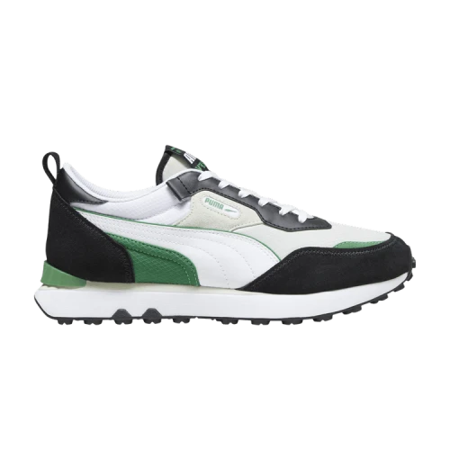 PUMA Future Rider FV Vintage Track Shoes 'White Black Green'