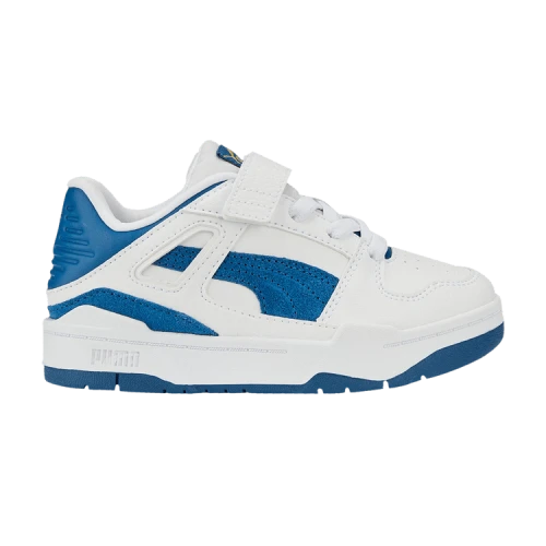 PUMA Slipstream Suede Little Kid 'White Lake Blue'