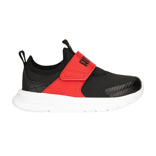 PUMA Evolve Slip-On Little Kid 'Black For All Time Red'