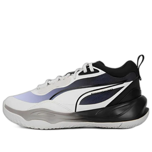 PUMA Playmaker Fade Basketball Shoes 'White Black'