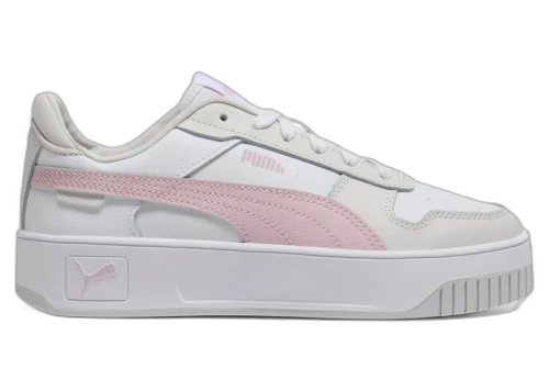 Puma Carina Street White Rose Mauve Grey (Women's)