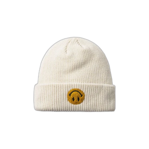 Market Smiley Upside Down Beanie 'Ecru'