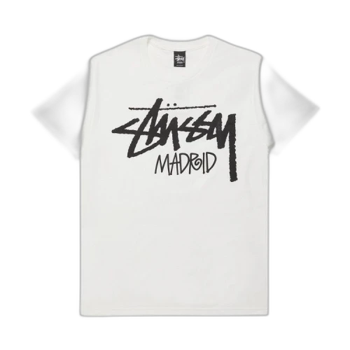 Stussy Stock Madrid Tee 'White'