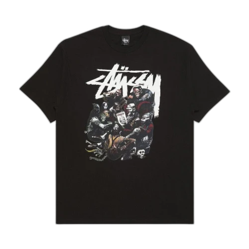 Stussy Creepy Group Tee 'Black'