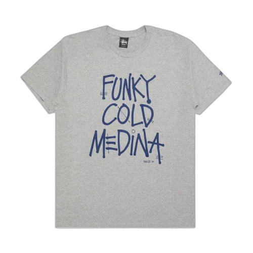 Stussy Funky Cold Medina Tee 'Grey Heather'