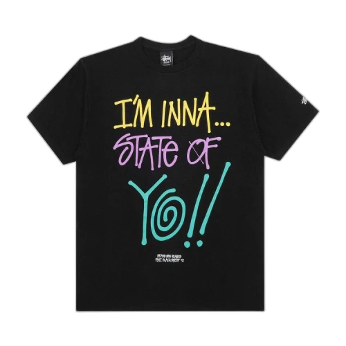 Stussy State Of Yo!! Tee 'Black'