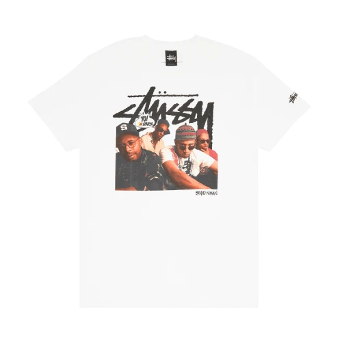 Stussy Brand Nubian Tee 'White'