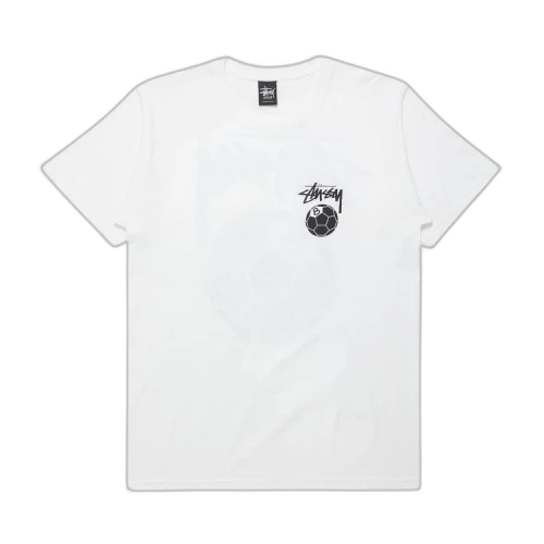 Stussy 8 Soccer Ball Tee 'White'