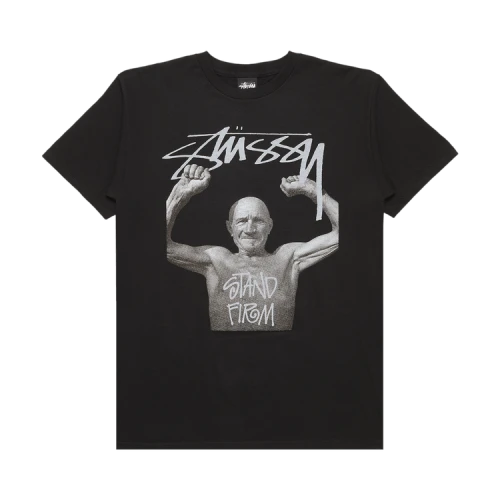Vintage Stussy Stand Firm Tee 'Black'