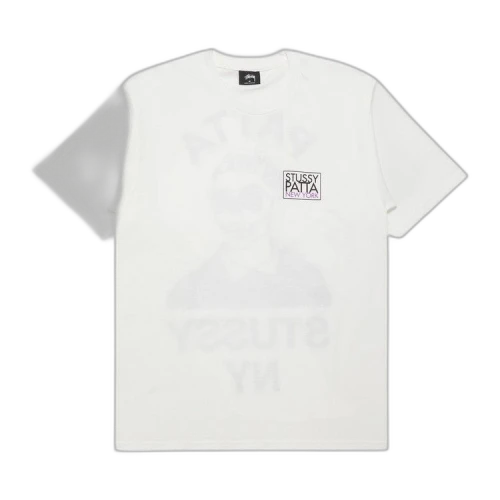 Stussy x Patta Skull NY tee 'White'