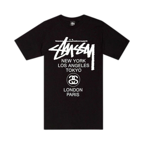 Stussy World Tour Tee 'Black'