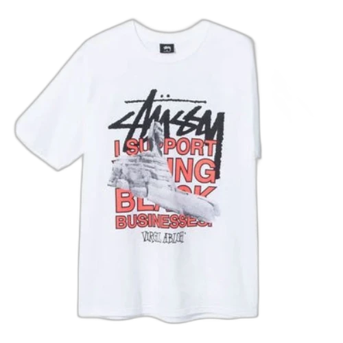 Stussy x OFF-WHITE Virgil Abloh World Tour Tee